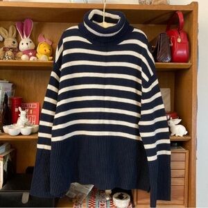 Non wool thick cotton knit
